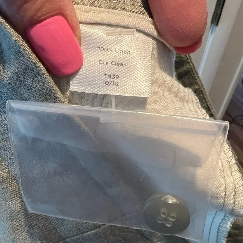 Women’s brand new with tags Talbots linen Sage Green Pants
